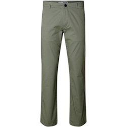 Pantalón Selected straight verde para hombre