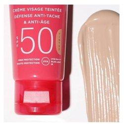 Crema Facial Antiedad y antimanchas  color Spf50 Apivita 50M