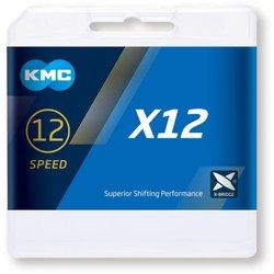 Cadena KMC X12 Plata 126P 12V