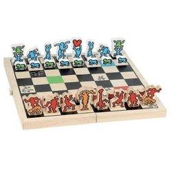 Jogo de Mesa VILAC Chess Game Keith Haring (6 Anos)