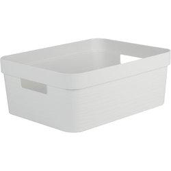 Caja de almacenamiento EDA STONE, 18 litros, PP, blanco