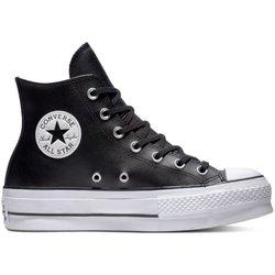 Zapatilla Mujer Converse Lift HI Piel Negro