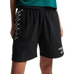 Short Superdry Code Core Sport Negro para Mujer