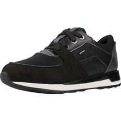 Zapatillas GEOX Piel y textil Mujer (37 - Negro)