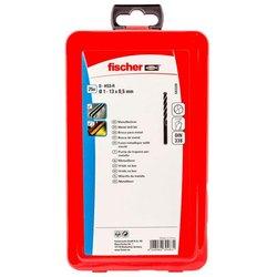 Estuche 25 Brocas Metal FISCHER HSS-R DIN338 1-13 - 25E