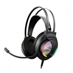 Krom Kappa Auriculares Diadema Negro