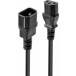 Lindy 1M IEC EXTENSION CABLE IEC C14 TO