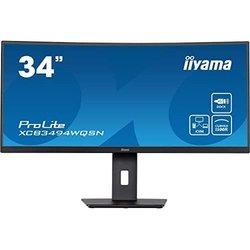 IIYAMA Monitor Curvo Xcb3494wqsn 34´´ 4k Va Led 120hz