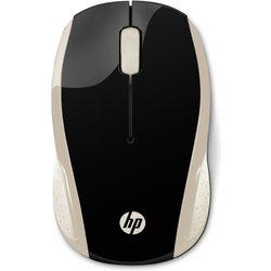 Ratón HP (1000 dpi - Negro,Oro)