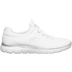 Skechers 12980_WSL Zapatillas para mujer blancas en textil 81662