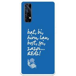 Funda para Realme 7 del Real Sociedad de Fútbol Real grito aficion  - Licencia Oficial Real Sociedad de Fútbol