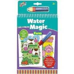 Libreta para colorear Water Magic Granja de Diset