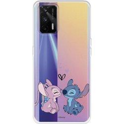 Funda para Realme GT Oficial de Disney Angel & Stitch Beso - Lilo & Stitch