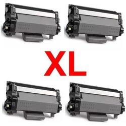 4 toner compatibles para Brother TN2510XL TN-2510 XL TN2510 XL alta capacidad