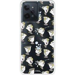 Funda Para Realme C31 Oficial De Disney Chip Potts Siluetas - La Bella Y La Bestia