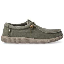 WALK IN PITAS Zapato wallabee lona desgastada