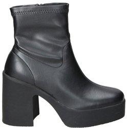 BOTINES ISTERIA 23233 MODA JOVEN NEGRO