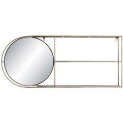 Espejo de pared DKD Home Decor Espejo Dorado Metal Moderno (80 x 13 x 35 cm)