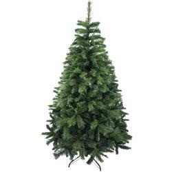 Solagua Árbol de Navidad Artificial Extra Relleno con Hojas Combinadas 150 - 240cm, Pino Abeto Doble Hoja con Piñónes y Soporte Metálico