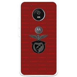 Funda para Motorola Moto G5 del Escudo Fondo Granate - Licencia Oficial Benfica