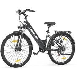 Bicicleta De Trekking Touroll J1 St 250w 27,5 Pulgadas Negro