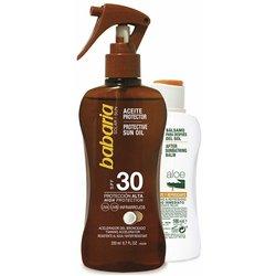 Babaria Solar Aceite Coco SPF30 lote 2 pz