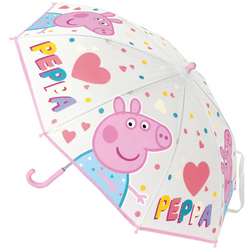 Safta paraguas manual 46cm peppa pig "having fun"