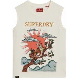 Superdry Camiseta Sin Mangas Tattoo Rhinestone Tank