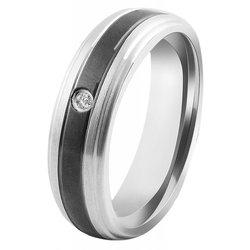 AKZENT Anillo Mujer em Acero Inoxidable – Tam.60 – 0055