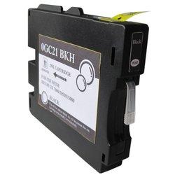 Ricoh GC21K Negro Cartucho de Tinta Pigmentada Generico - Reemplaza 405532/405536