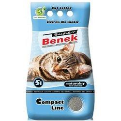 Arena para Gatos Super Benek Compact Natural 5 L