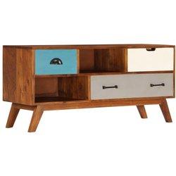 Mueble para TV VIDAXL Multicolor Madera (110x35x50 cm)