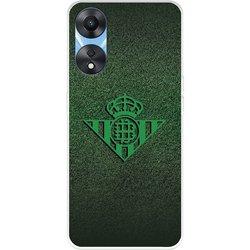 Funda para Oppo A78 5G del Real Betis Balompié Escudo Verde Fondo trama  - Licencia Oficial Real Betis Balompié