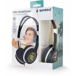 Auriculares de Diadema GEMBIRD MHP-JR-BK Infantil