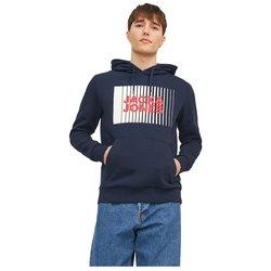 Sudadera JACK & JONES Corp Logo Play Azul (XS)