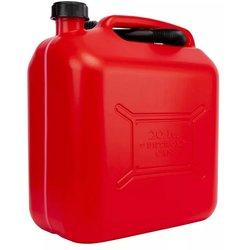 Garrafa para Gasolina Bidón Plástico Gasolina Diesel 5L 10L 20L Homologado, con Franja de Medición, Fácil Lectura, Incluye Embudo, Tanques de Combustible de Plástico para Moto, Coches, Camiones, Contenedor de gasolina