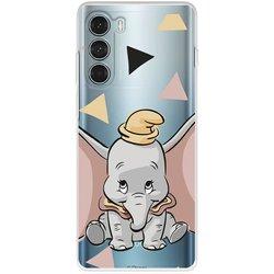 Funda Para Motorola Moto G200 5G Oficial De Disney Dumbo Silueta Transparente - Dumbo