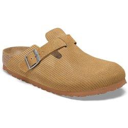 Zuecos BIRKENSTOCK Boston Ante Marrón (37)