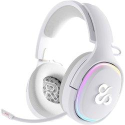 Auriculares con Micrófono Newskill Blanco