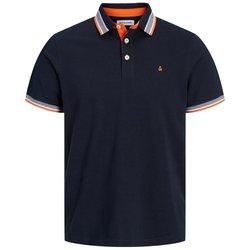 Jjepaulos Polo Ss Noos Azul Oscuro Neo