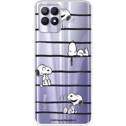 Funda Para Realme C11 2021 Oficial De Peanuts Snoopy Rayas - Snoopy