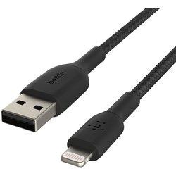 Belkin BRAIDED A-LTG 0.15M  BLK