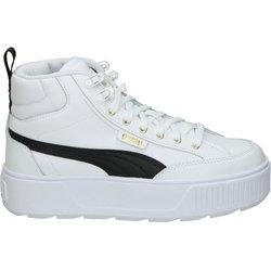 Zapatillas puma karmen mid mujer blanco-negro