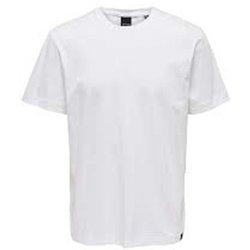 Camiseta only & s max life white hombre