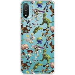 Funda para Motorola Moto E40 Oficial de Disney Muñecos Toy Story Siluetas - Toy Story