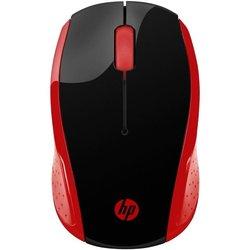 Hp 200 emprs red wireless mouse