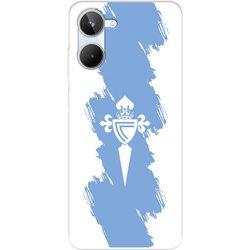 Funda para Realme 10 del RC Celta Escudo Trazo Azul  - Licencia Oficial RC Celta