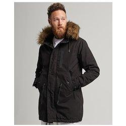 SUPERDRY Vintage Miltry Faux Fur Parka - Chaqueta