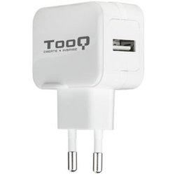 Cargador De Pared Tooq Usb/ 12W/ Blanco