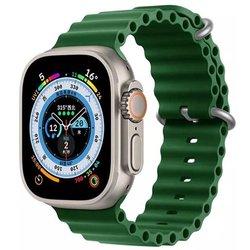 Correa de silicona Ocean Waves Phonecare para Apple Watch Ultra 2 - Verde